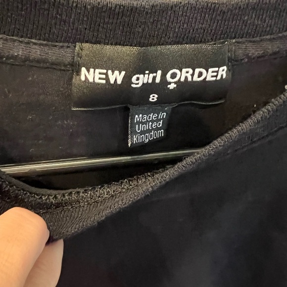 New Girl Order I’ve Got Nothing to Wear doll Graphic Long Sleeve Tee - Picture 2 of 5